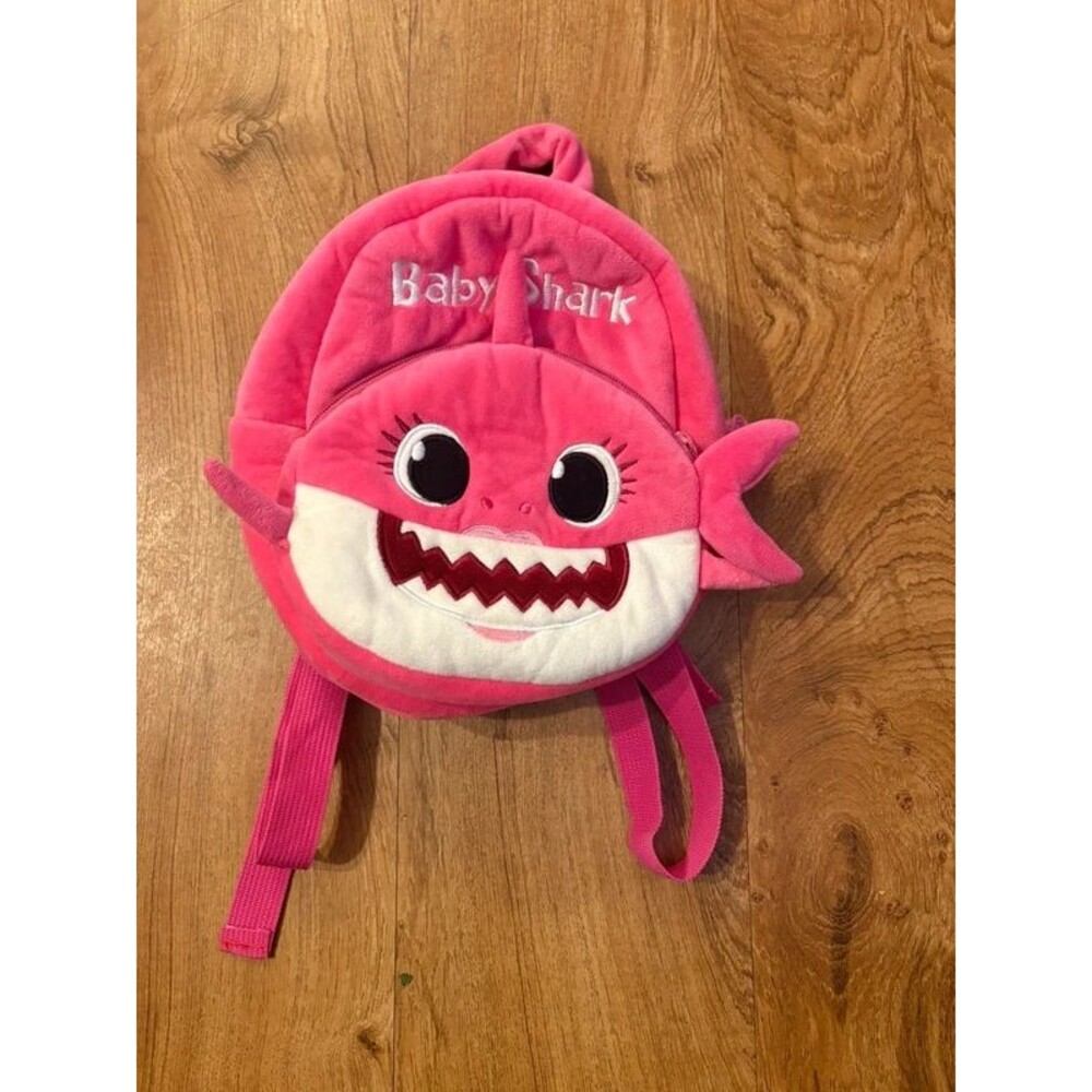 Cute Baby Shark Backpack Plush Toddler Bookbag